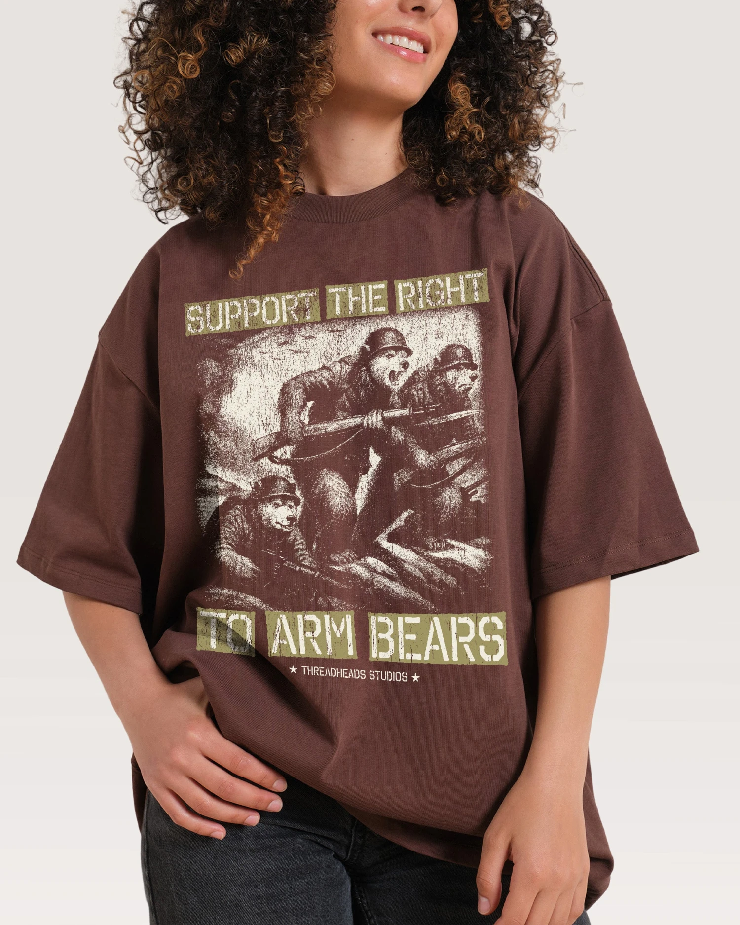 Arm Bears Oversized Tee 3 Arm Bears Oversized Tee
