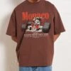 Monaco Racing Oversized Tee -Threadheads Clothing BrownOversized Front 5