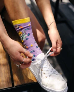 Cosmic Shiba Socks -Threadheads Clothing CSSocks