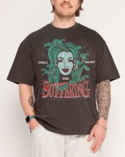 Smile Suffering Oversized Tee