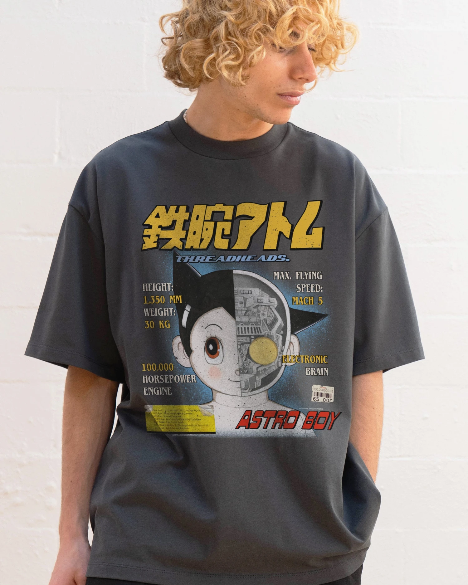 Astro Boy Magazine Oversized Tee 6 Astro Boy Magazine Oversized Tee - Image 4