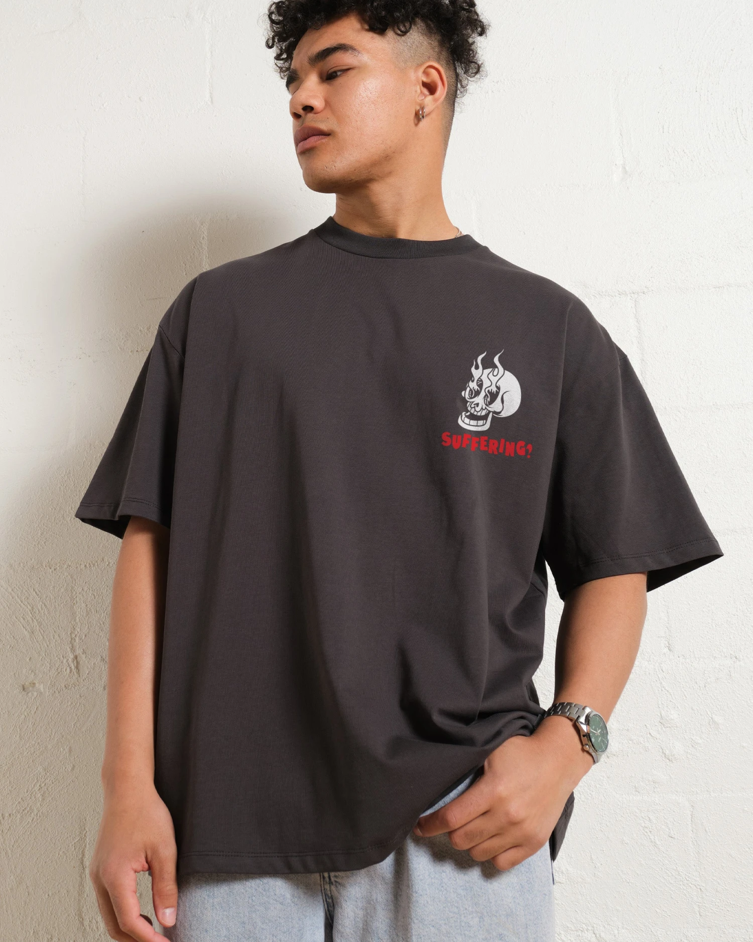 Stay Hydrated While You Suffer Oversized Tee 4 Stay Hydrated While You Suffer Oversized Tee - Image 2