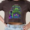 Anxiety Attack Crop Tee -Threadheads Clothing Coal CropTeeFront 2cd7d208 fe3a 4286 bfe1 2e90fb49afa4