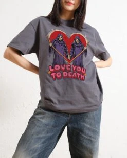 Love You To Death T-Shirt 12 Love You To Death T-Shirt -Threadheads Clothing Coal Front 711bdcbb 749a 405f a0b5 35b8f6ec4df5