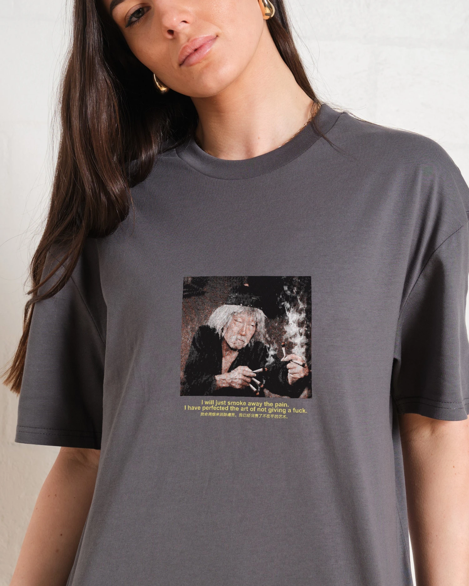 Smoke The Pain Away T-Shirt 6 Smoke The Pain Away T-Shirt - Image 4