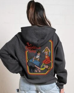 Let's Sacrifice Toby Front And Back Hoodie -Threadheads Clothing Coal Hoodie Women Back 5fc6ac0a 595a 41ac bbc8 7c4af946fbaf