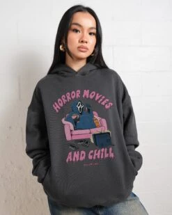 Horror Movies And Chill Hoodie -Threadheads Clothing Coal Hoodie Women Front 3632552b d85b 4c4c 94d1 6342ef8cdbaa