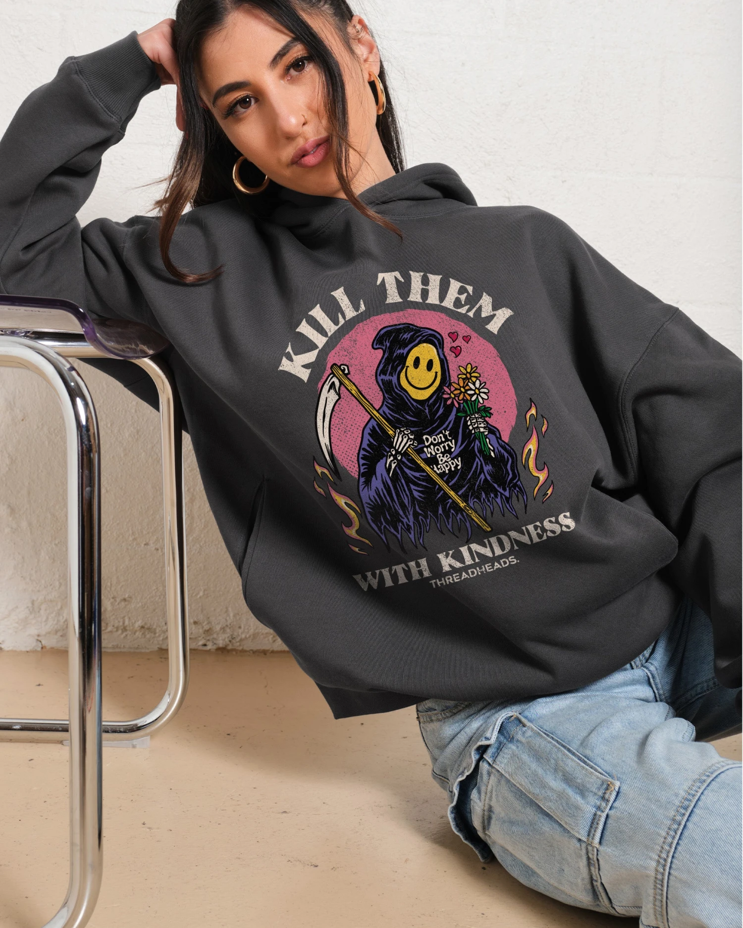 Kill Them With Kindness Hoodie 3 Kill Them With Kindness Hoodie