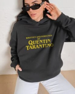 Written And Directed By Quentin Tarantino Hoodie -Threadheads Clothing Coal Hoodie Women Front d1bf698c 0e90 49e9 bd99 34e4eaf1de57