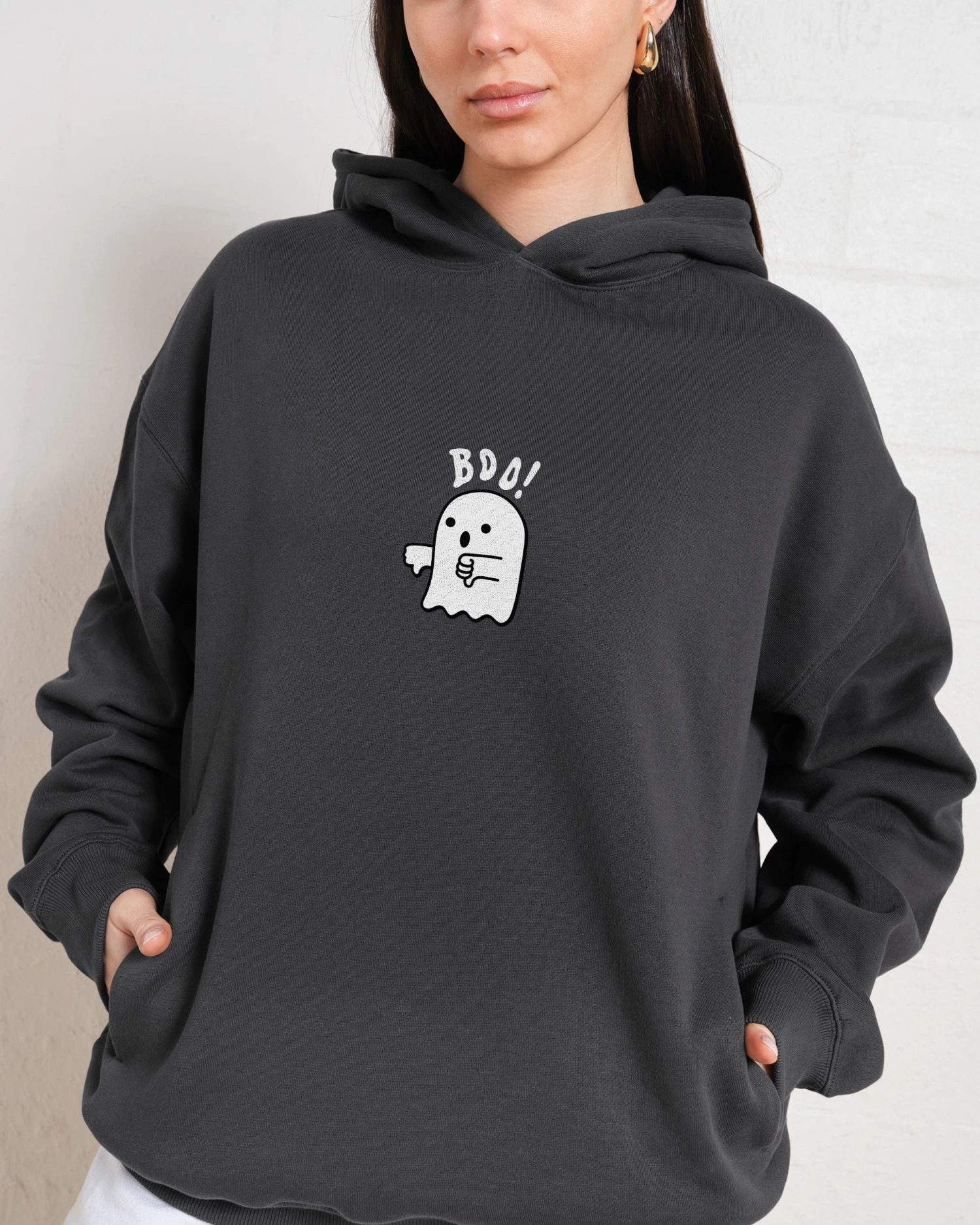 Boo Ghost Hoodie 4 Boo Ghost Hoodie - Image 2