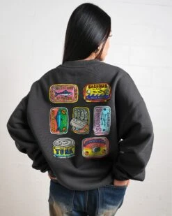 Canned Goods Sweatshirt 12 Canned Goods Sweatshirt -Threadheads Clothing Coal Jumper Women Back 173eb493 7ab1 4c03 9afd 044a6739af6e