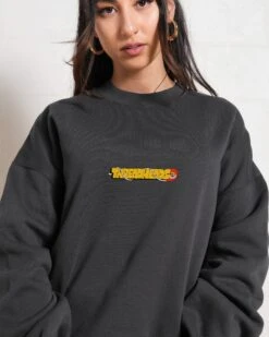 Life Is A Joke Sweatshirt -Threadheads Clothing Coal Jumper Women Front 3eb8a9e1 fbf4 4685 89ae 6b99fd4362e0