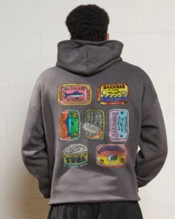 Canned Goods Hoodie 20 Canned Goods Hoodie -Threadheads Clothing Coal Men Hoodie Back 607f2169 b323 4292 a137 df2103258bdc