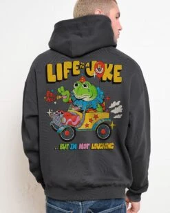 Life Is A Joke Hoodie -Threadheads Clothing Coal Men Hoodie Back c103ef3e ae17 4098 a930 cc576c3f055d