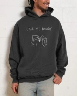Call Me Daddy Hoodie -Threadheads Clothing Coal Men Hoodie Front 29e97c6d 8b96 4301 a850 261bf65b0415