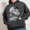 Astro Boy Black And White Hoodie
