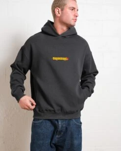 Life Is A Joke Hoodie -Threadheads Clothing Coal Men Hoodie Front a86f8512 553c 47f6 93cb 739312503523