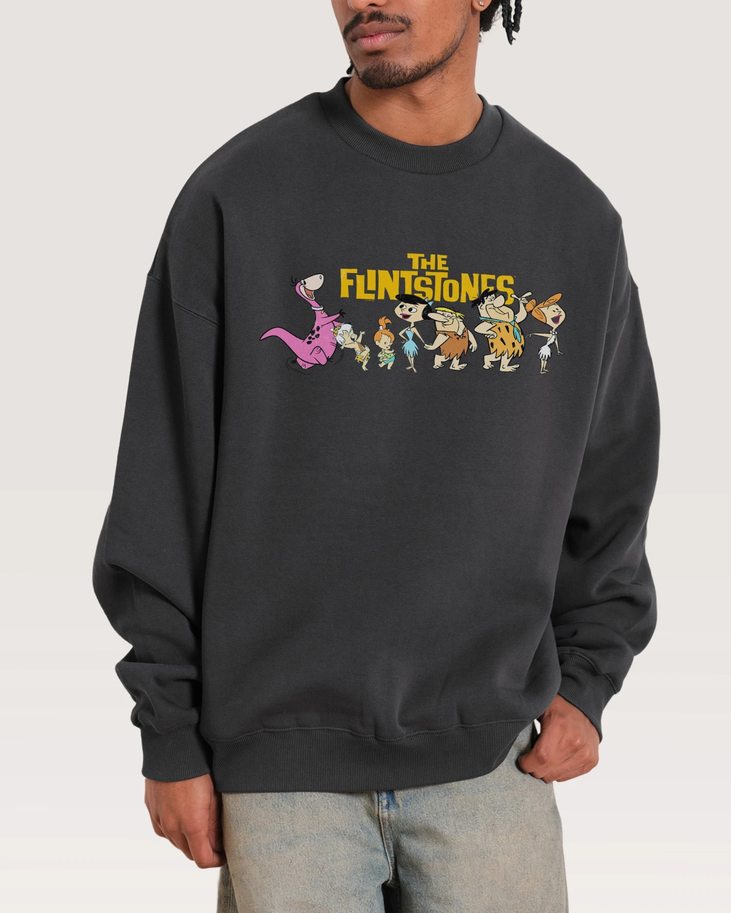 We're The Flintstones Sweatshirt 4 We're The Flintstones Sweatshirt - Image 2