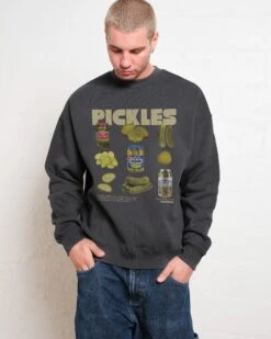 The Pickles Sweatshirt 12 The Pickles Sweatshirt -Threadheads Clothing Coal Men Jumper Front 75f05eb8 3667 49d2 8581 b4cdc20cce4c
