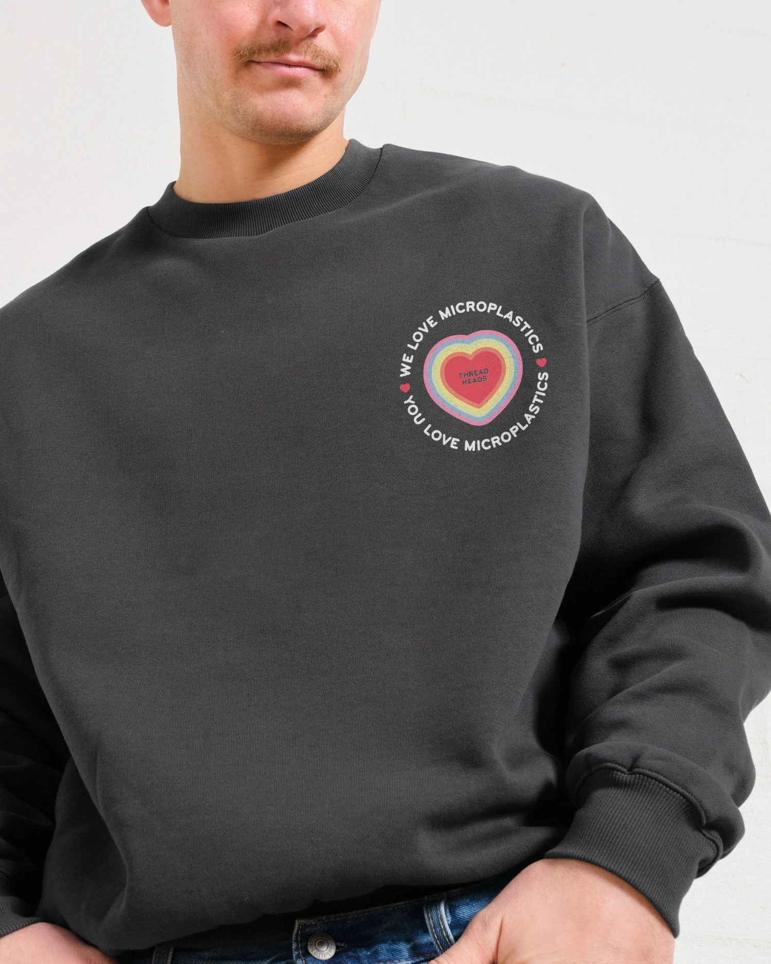 We Love Microplastics Sweatshirt 4 We Love Microplastics Sweatshirt - Image 2