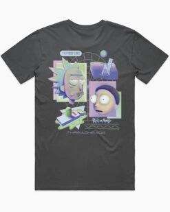 Rick And Morty Experimental T-Shirt -Threadheads Clothing Coal Mens T shirt Back 33b72918 fc20 4ece 99c9 ccc4bfaa6dfe