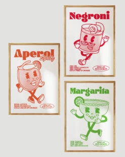 Cocktail 3 Art Print Bundle