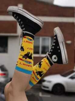Stabby Cats Socks -Threadheads Clothing DSC02365