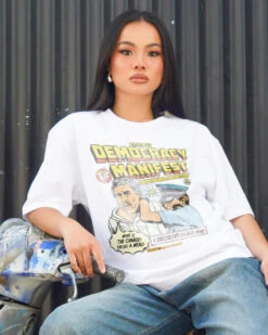 This Is Democracy Manifest T-Shirt -Threadheads Clothing DemocracyManifest IGVariation