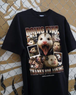 Doing Fine Opossum T-Shirt