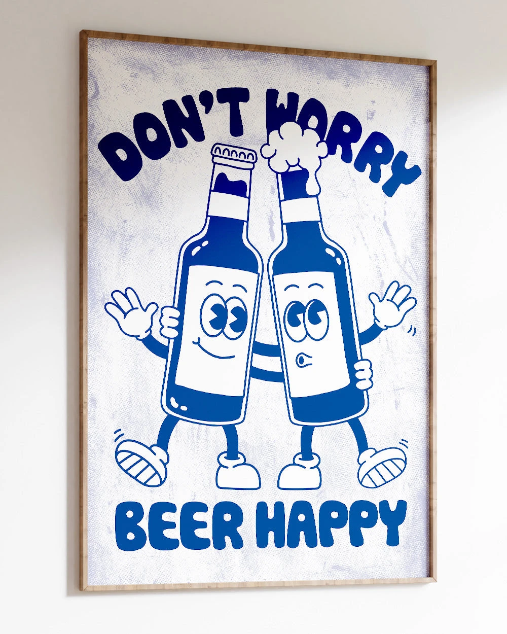 Don't Worry Beer Happy Art Print 6 Don't Worry Beer Happy Art Print - Image 4