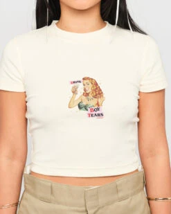 Drink Boy Tears Baby Tee -Threadheads Clothing DrinkBoysTears Website 1