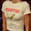 Dirty Martini Baby Tee -Threadheads Clothing DrinkCapsule 16