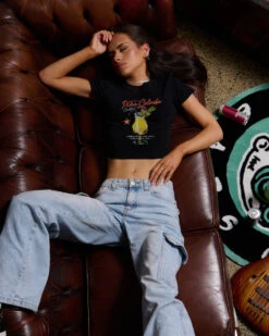 Pina Colada Baby Tee -Threadheads Clothing DrinkCapsule 21