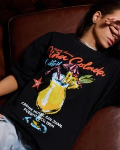 Pina Colada Oversized Tee