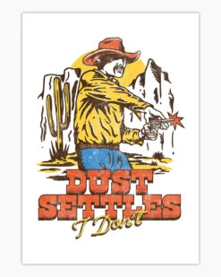 Dust Settles Art Print