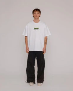 Pickle Slut Oversized Embroidered Tee -Threadheads Clothing Embroidered Tee Men 00006