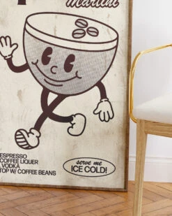 Espresso Martini Art Print -Threadheads Clothing Espresso Martini MockUp 3