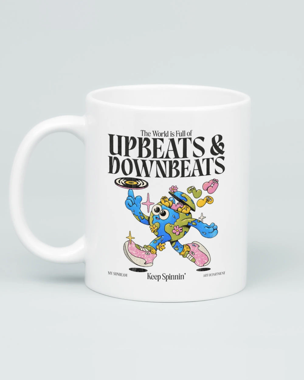 Upbeats & Downbeats Mug 3 Upbeats & Downbeats Mug
