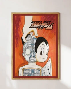 Astro Boy Mechanisms Art Print -Threadheads Clothing Frame13 18720dbc 2ea9 4e86 bb03 1e6083648d0f