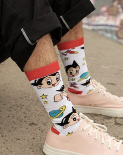 Astro Boy Face Socks -Threadheads Clothing Frame20 b8e99b71 336c 4ac5 a1fc 24e91e127423
