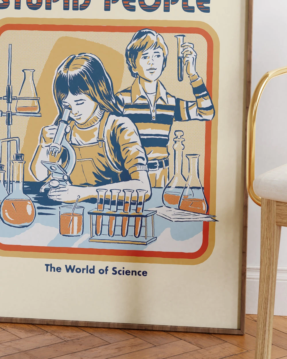 Let's Find A Cure For Stupid People Art Print 6 Let's Find A Cure For Stupid People Art Print - Image 4