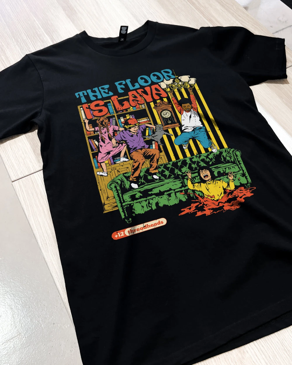 Floor Is Lava T-Shirt 4 Floor Is Lava T-Shirt - Image 2