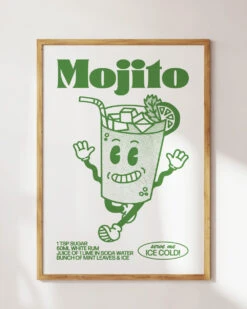 Mojito Art Print -Threadheads Clothing Frame59 34abc6ca 5274 4c2b 8b0b 79773c689aee
