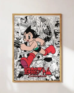 Manga Story Astro Boy Art Print -Threadheads Clothing Frame5 2d15e592 4b22 4c93 a535 ca5827c3e7ec