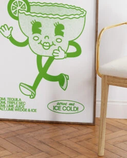 Margarita Art Print -Threadheads Clothing Frame61