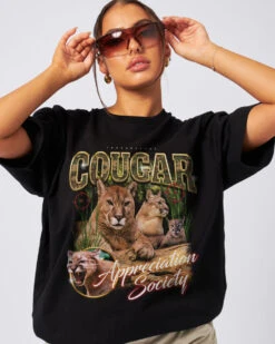 Cougar Appreciation Society T-Shirt -Threadheads Clothing Frame 9 76da525c 9b74 42c3 85bd 1877465304a2