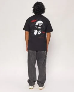 Infectious Smurf #1 T-Shirt -Threadheads Clothing Full Body Black Back 4461f367 29c7 4545 82a4 c0e1accdfd01