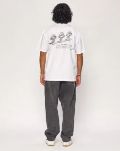 Should Of Asked For A Smurf T-Shirt -Threadheads Clothing Full Body White Back