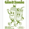 Gin And Tonic Art Print 1 Gin And Tonic Art Print -Threadheads Clothing Gin Tonic Wall Art Mock Up 1