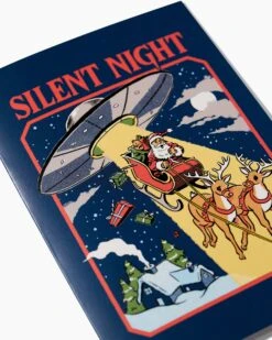 Silent Night Greeting Card -Threadheads Clothing GreetingCards 031